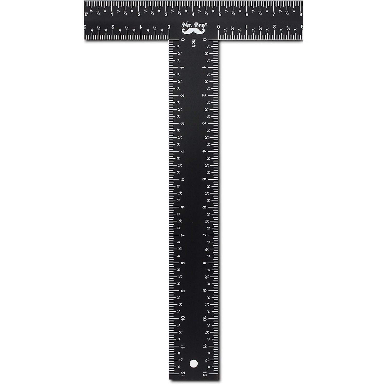 - T Square, T Ruler, 12 Inch Metal Ruler, T Square Ruler