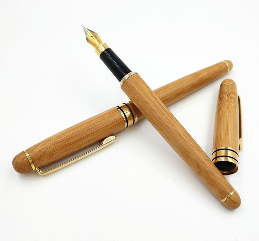 Bamboo Pen Bamboo Pen Pen Ball Pen Lettering Customer Gift Hard Pen Neutral Bamboo Pen