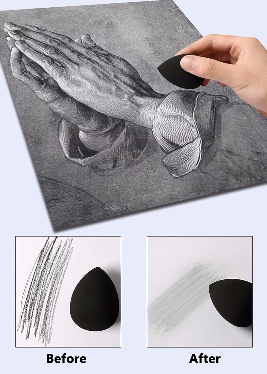 43 PCS Blending Stumps and Tortillions Paper Art Blenders Sketch Drawing