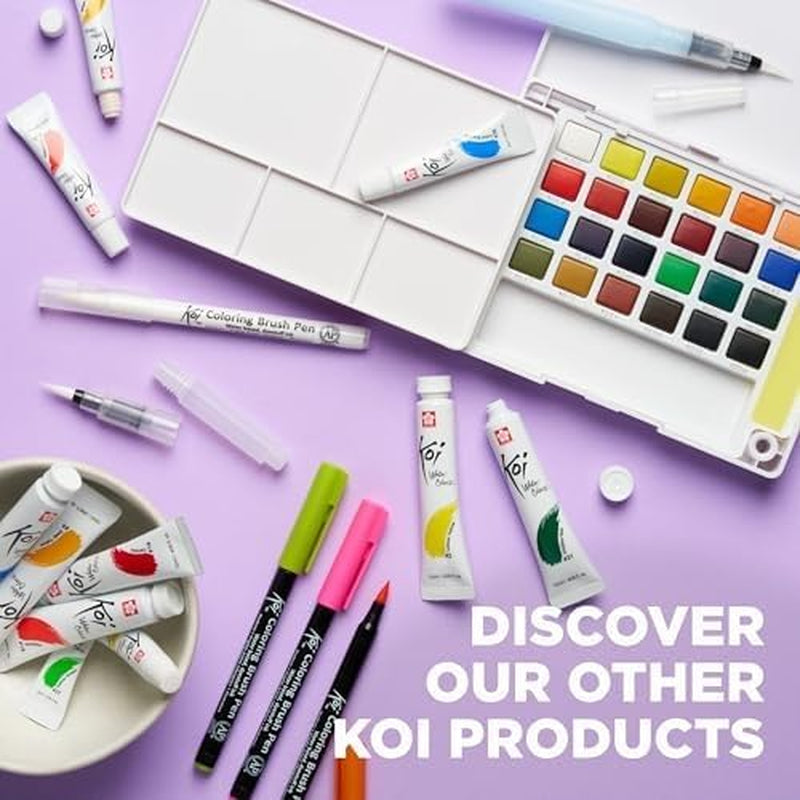 Koi Water Brush, 4 Ml Tank, Medium Brush Tip