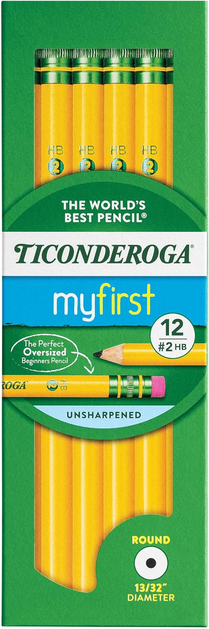My First Wood-Cased Pencils, #2 HB Soft