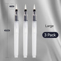 3Pcs Watercolor Brush Pens Water Brush Pens Refillable Water Color Brush Pens for Painting Calligraph Drawing Art Supplies