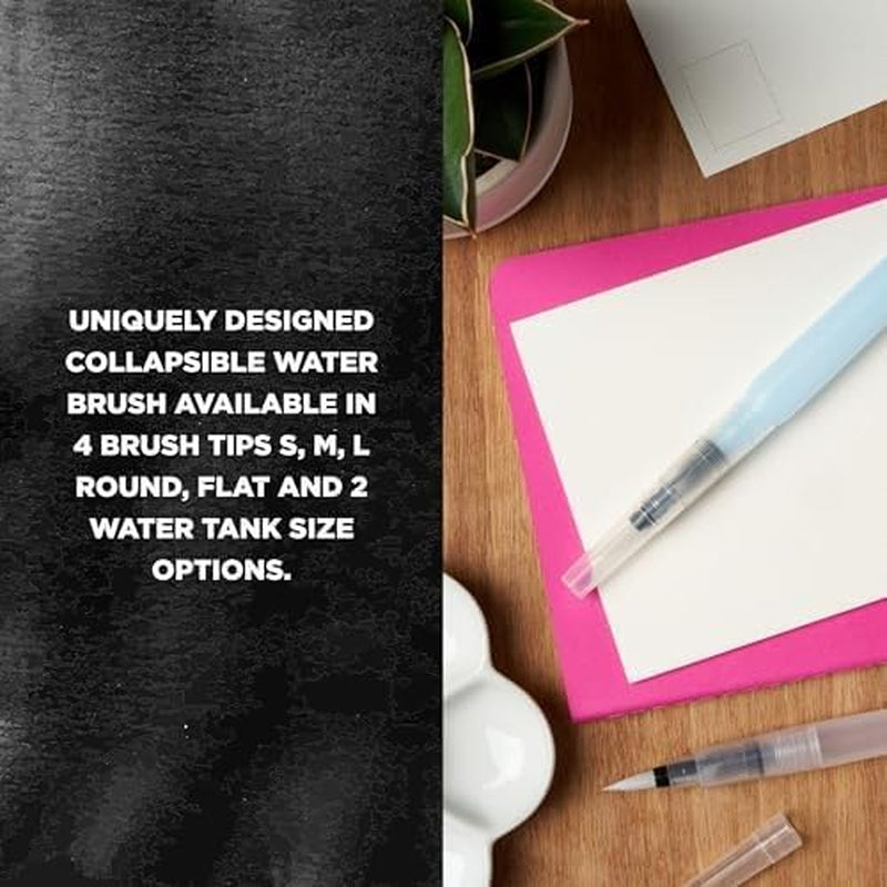 Koi Water Brush, 4 Ml Tank, Medium Brush Tip
