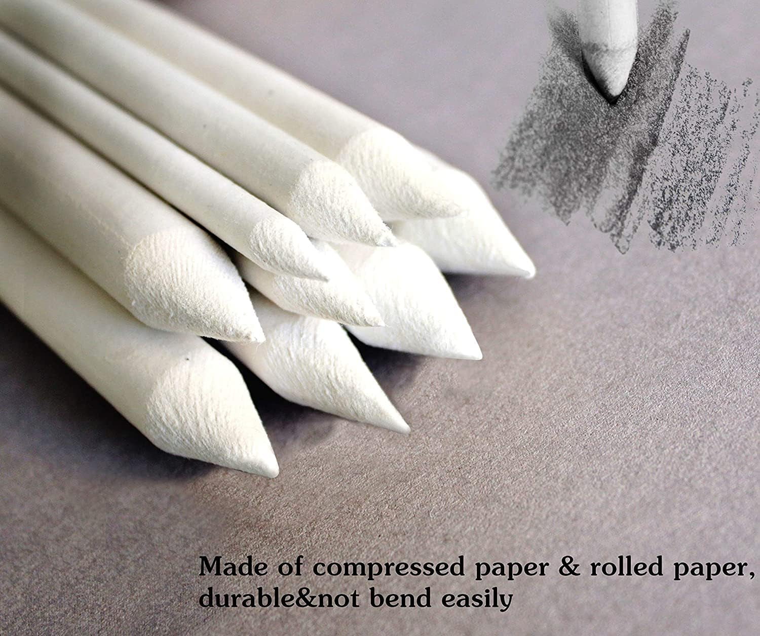 43 PCS Blending Stumps and Tortillions Paper Art Blenders Sketch Drawing