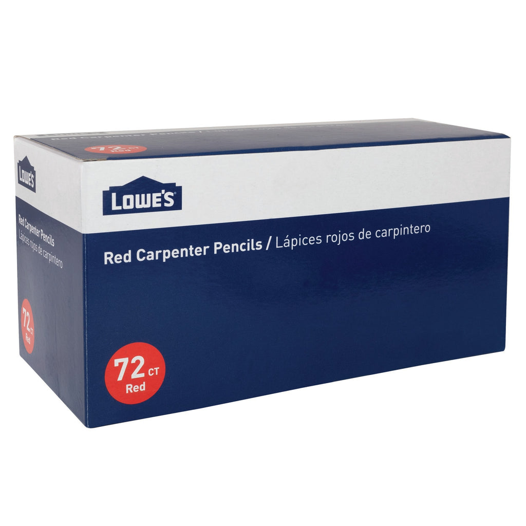 7 Inches Red Carpenter Pencil